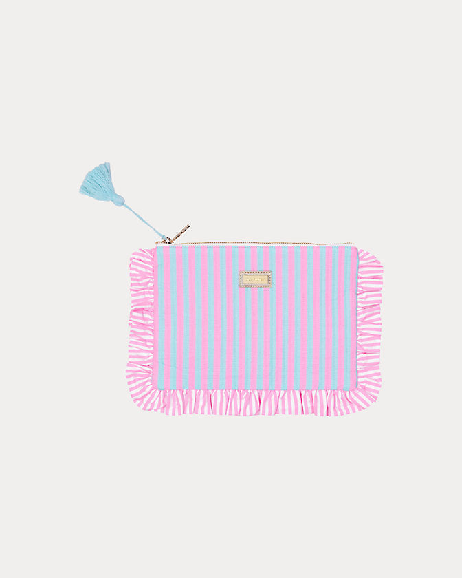 Ruffle Pouch