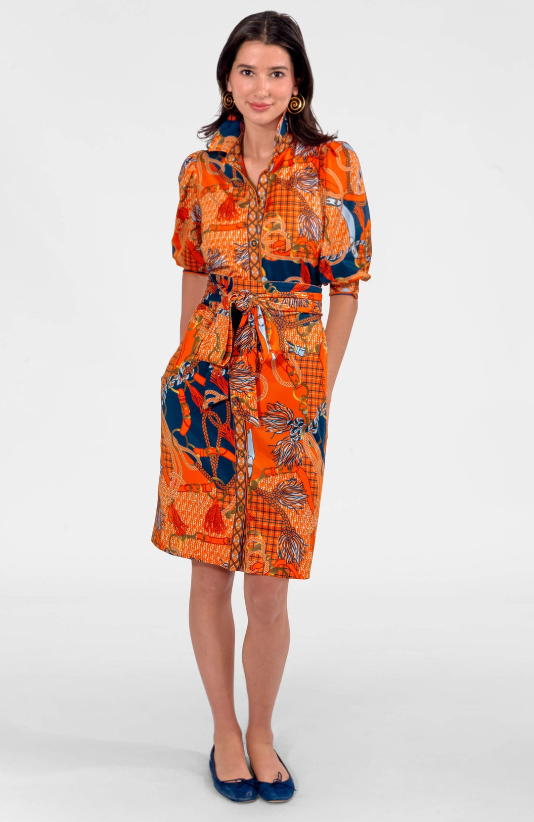 Swagger Dress - Ditto Orange