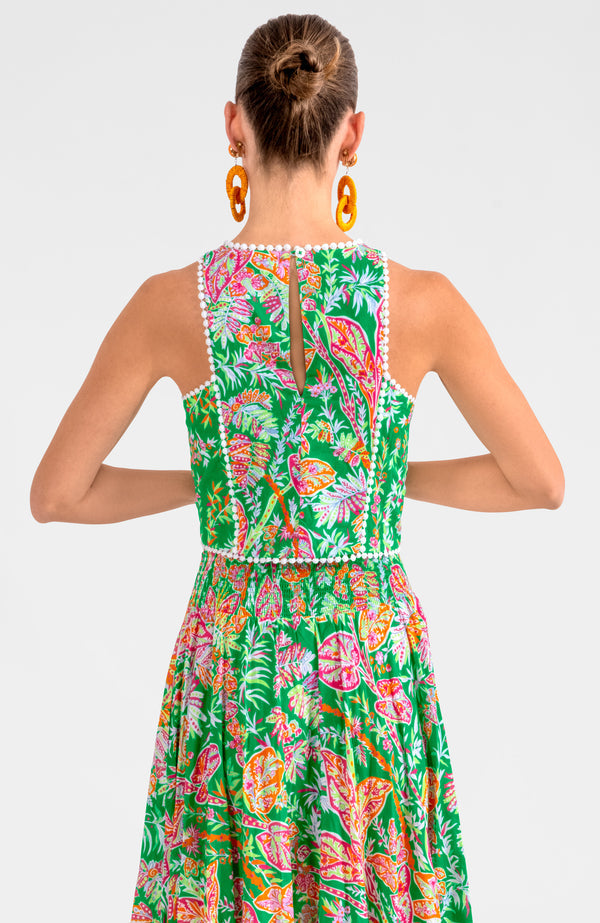 Sexy Summer Top - Vintage Vines (Kelly)