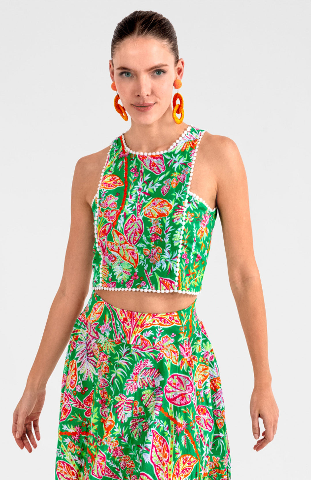 Sexy Summer Top - Vintage Vines (Kelly)