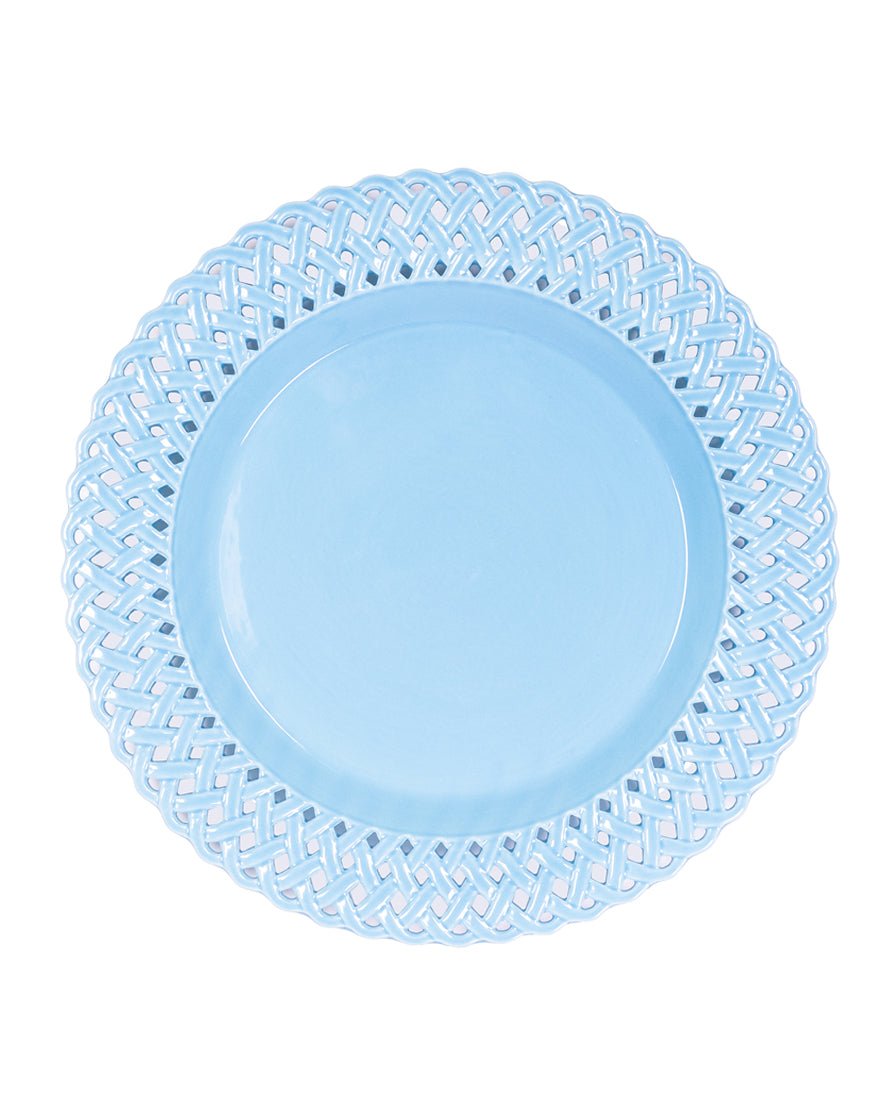 Dinner Plate Set - Hydrangea Blue – Peppermint Palm Lou