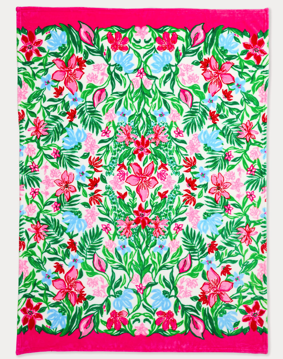 Paradise Engineered Blanket - Multi Glowing Gardens