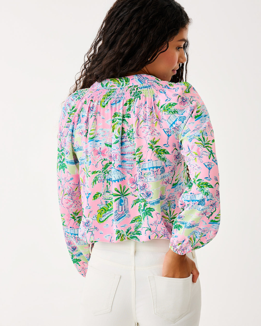 Elsa Top - Conch Shell Pink Sunny Dee