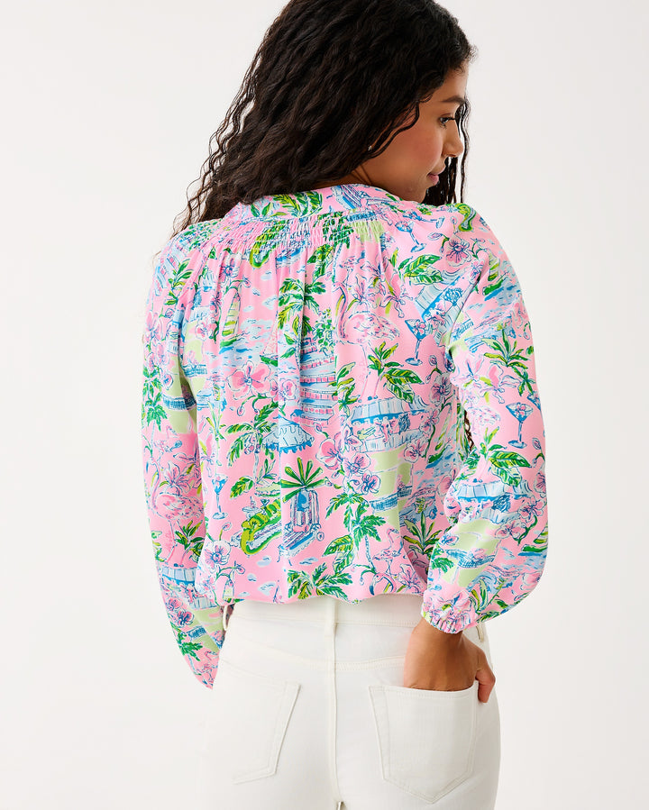 Elsa Top - Conch Shell Pink Sunny Dee