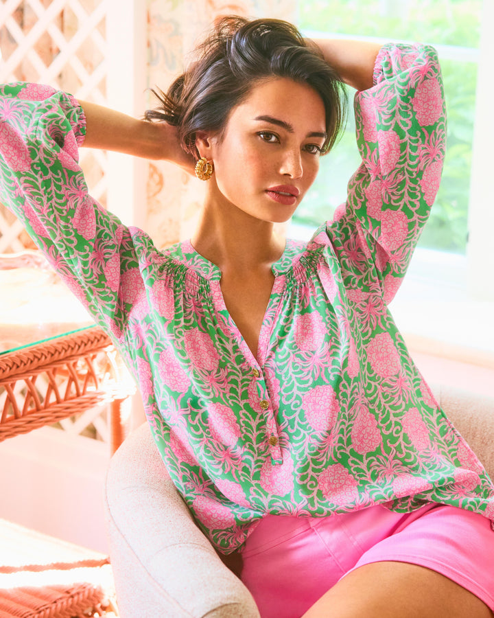 Elsa Silk Top