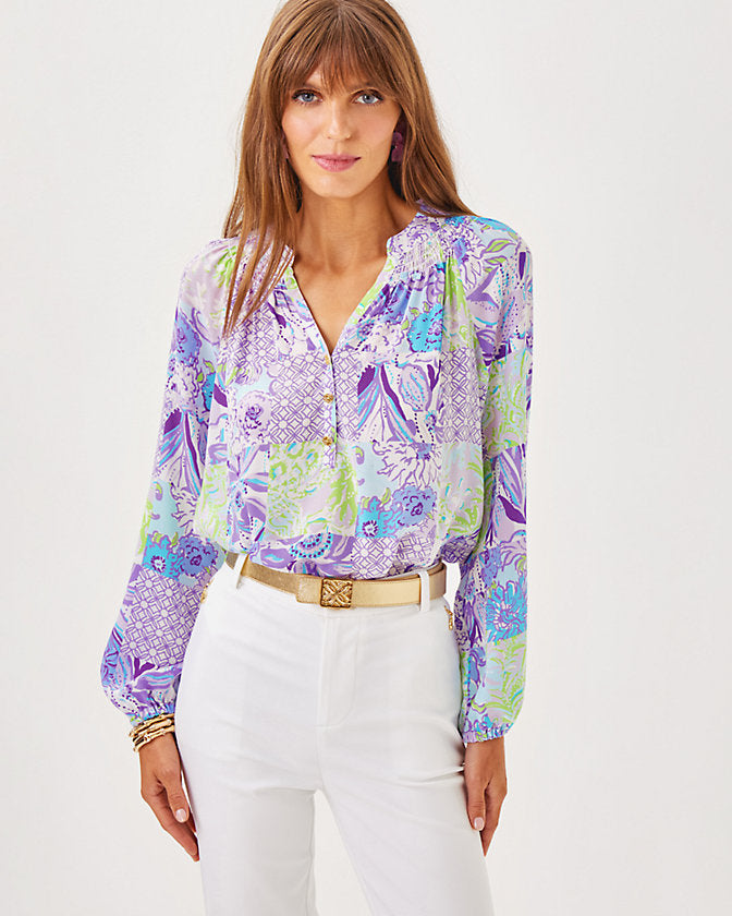 Elsa Silk Top