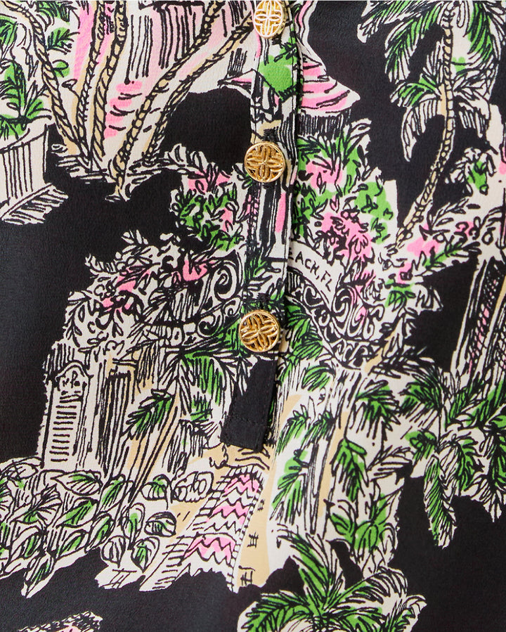 Elsa Top - Onyx Pb Anniversary Toile