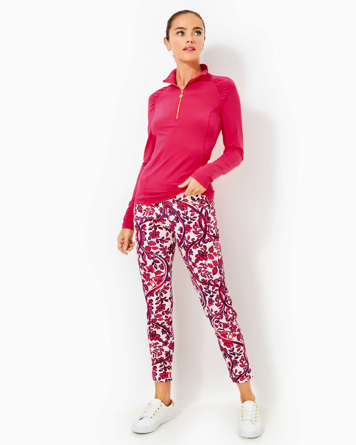 UPF 50+ Luxletic 28" Corso Pant - Coconut Slice Of Paradise Golf