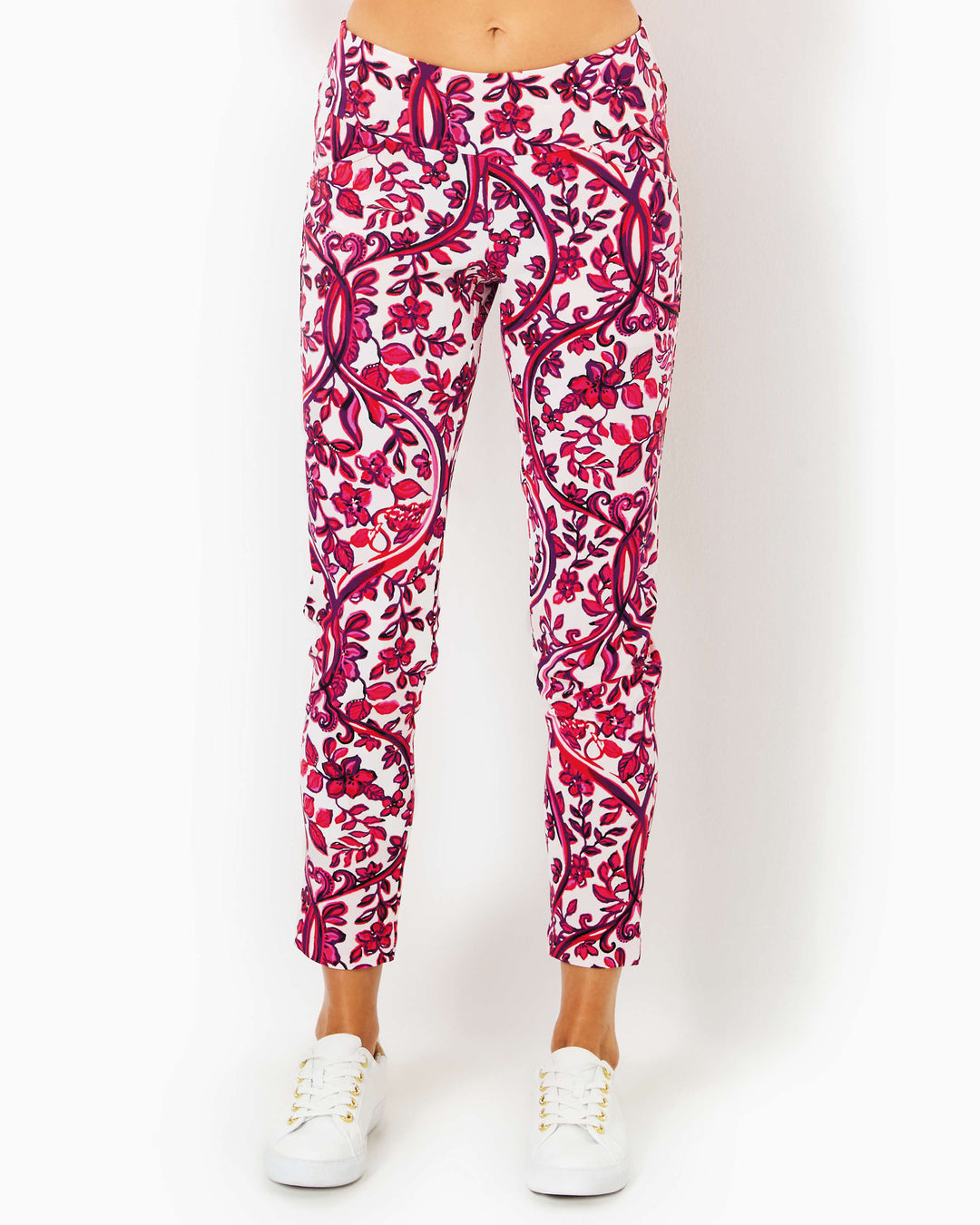 UPF 50+ Luxletic 28" Corso Pant - Coconut Slice Of Paradise Golf