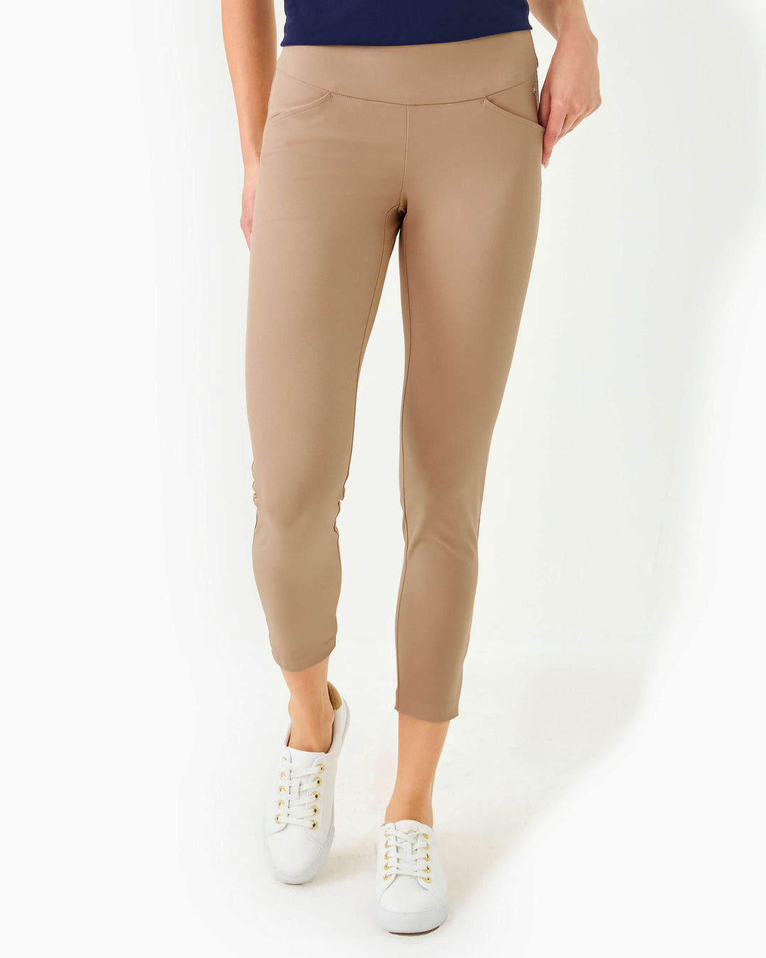 UPF 50+ Luxletic 28" Corso Pant - Evening Sand