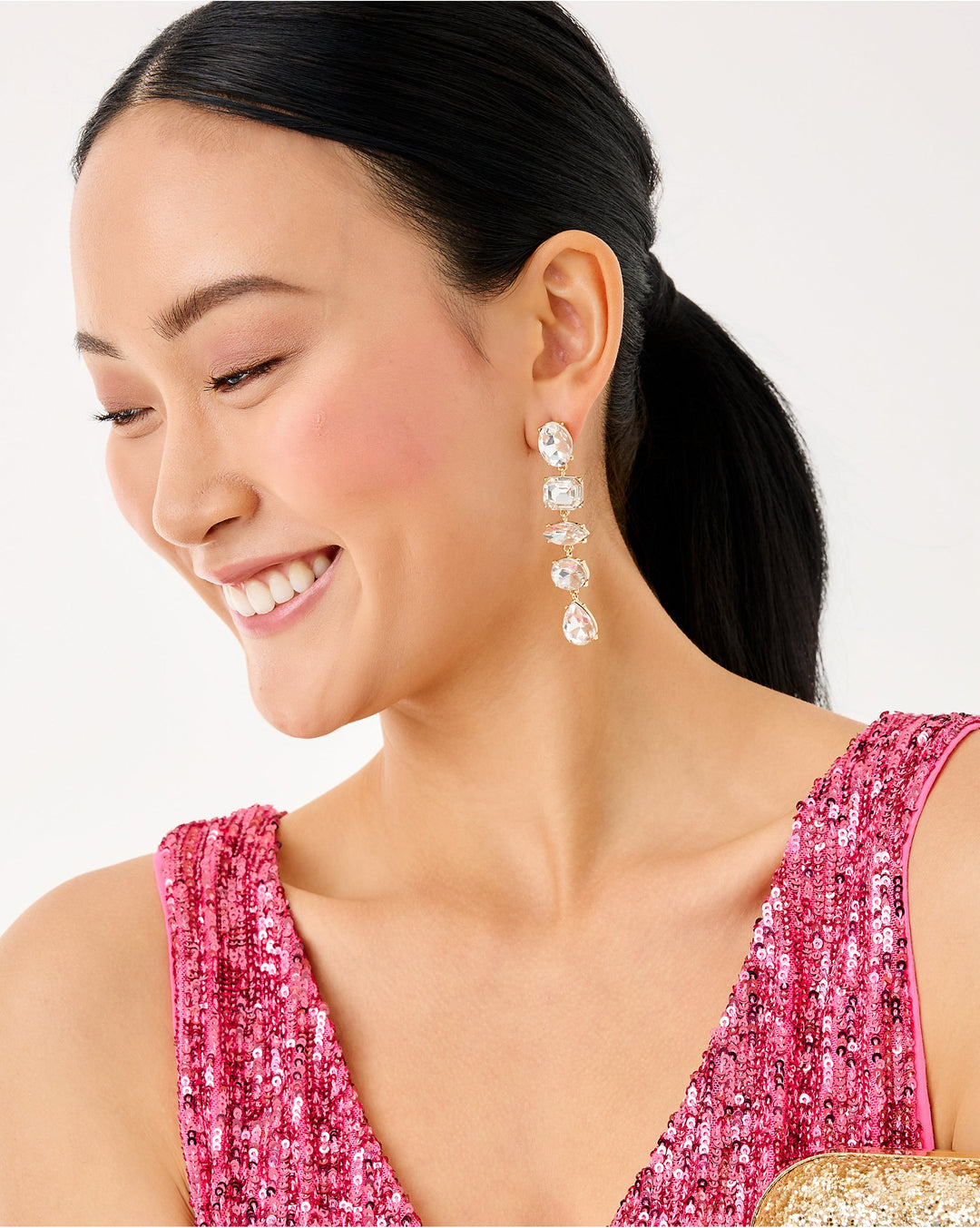 Paradise Earrings - Clear