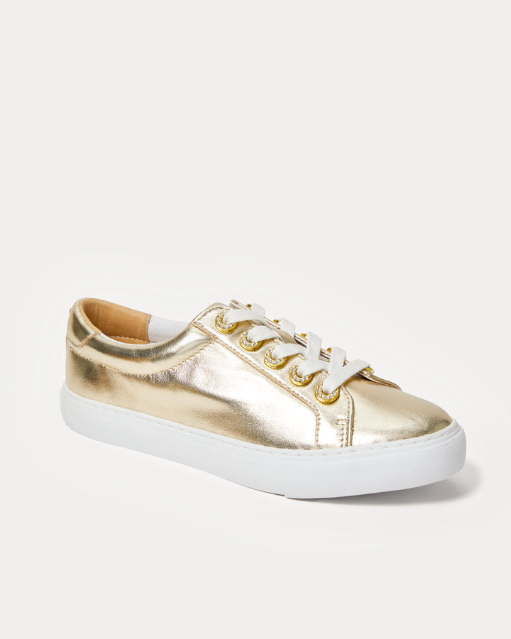Lux Hallie Sneaker - Gold Metallic