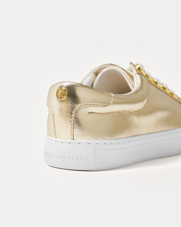 Lux Hallie Sneaker - Gold Metallic