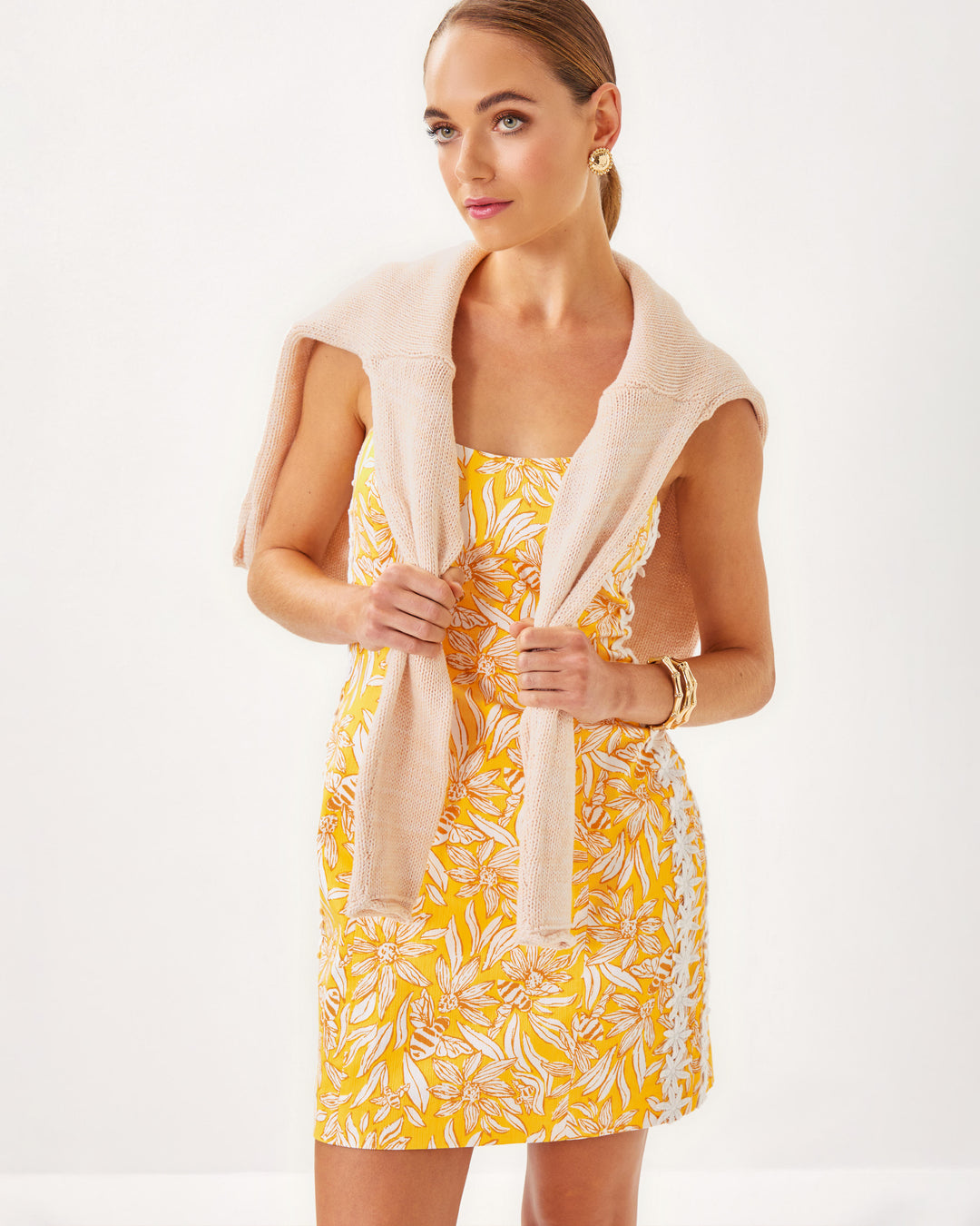 Shelli Stretch Dress - Honeycomb Hideaway