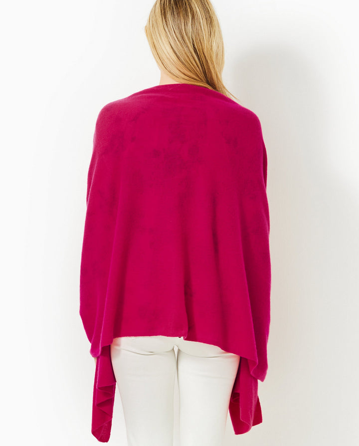 Lanelle Cashmere Wrap - Raspberry Rouge