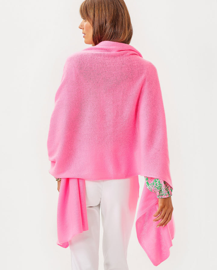 Lanelle Cashmere Wrap - Rousseau Pink