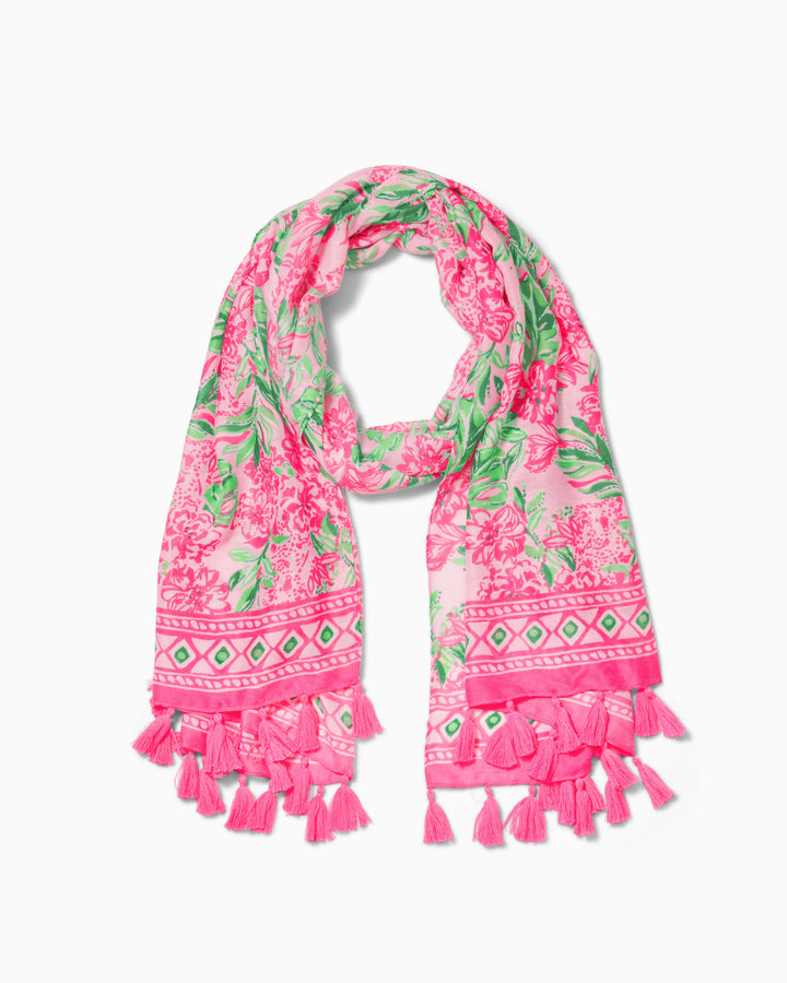 Resort Engineered Scarf - Conch Shell Pink Koala La La