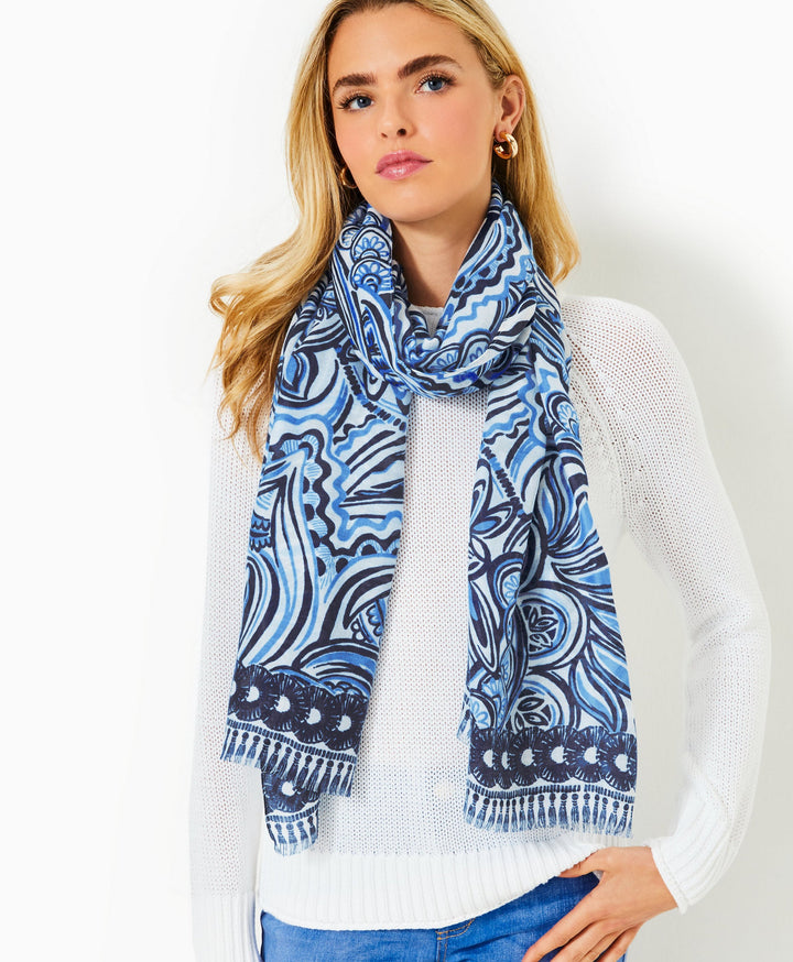 Resort Scarf - Resort White Give it a Whirl