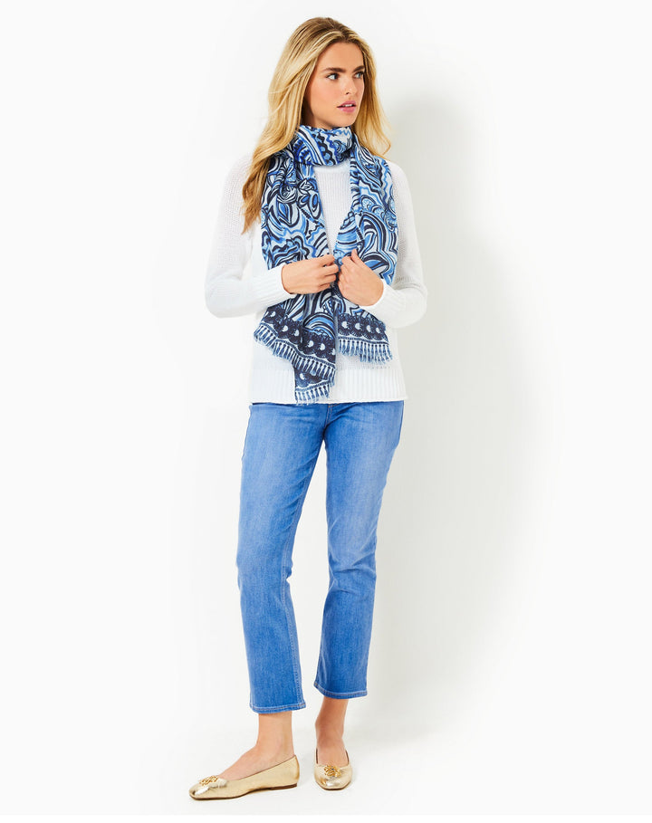 Resort Scarf - Resort White Give it a Whirl