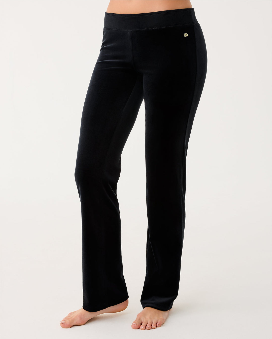 Dorsey Velour Pant - Noir