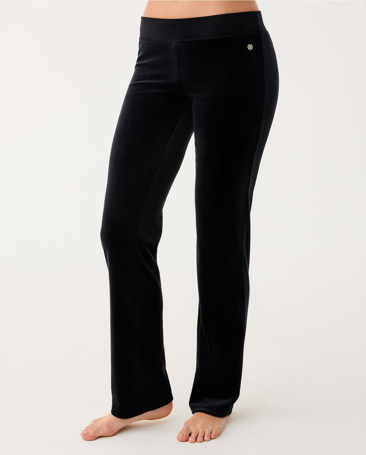 Dorsey Velour Pant - Noir