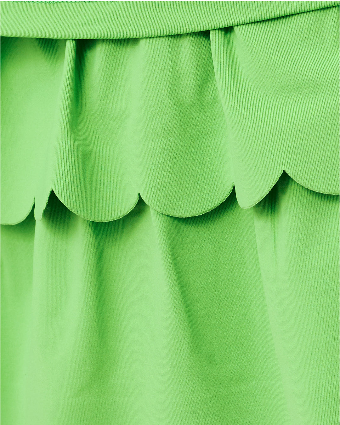 Miesha Upf 50+ Scallop Skort - Chateau Green