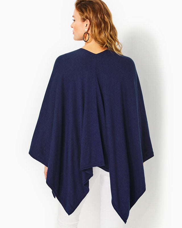 Terri Sweater Wrap - True navy