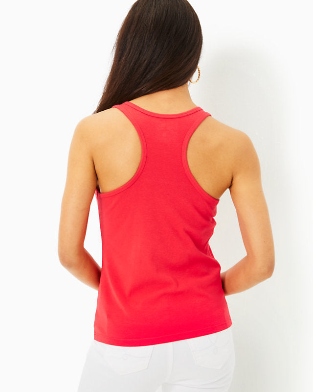 Sera Knit Top - Mizner Red