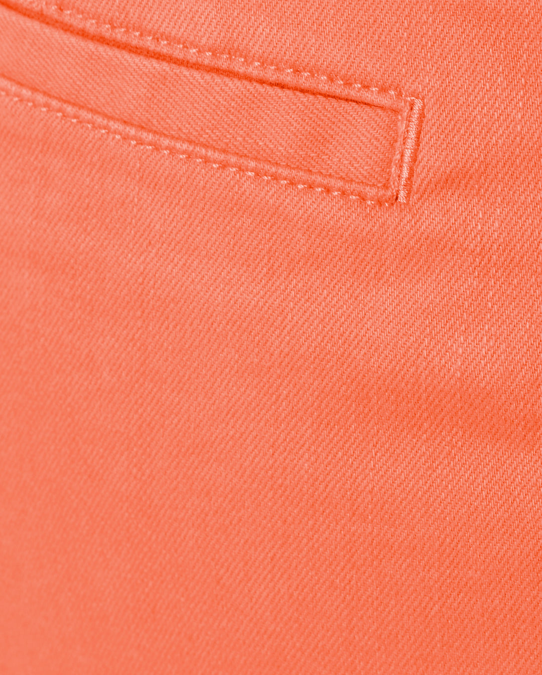 Colette Denim Skort - Sunset Orange