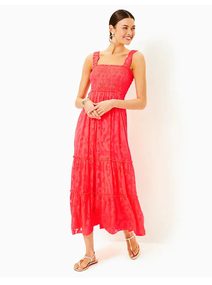 Hadly Smocked Maxi Dress