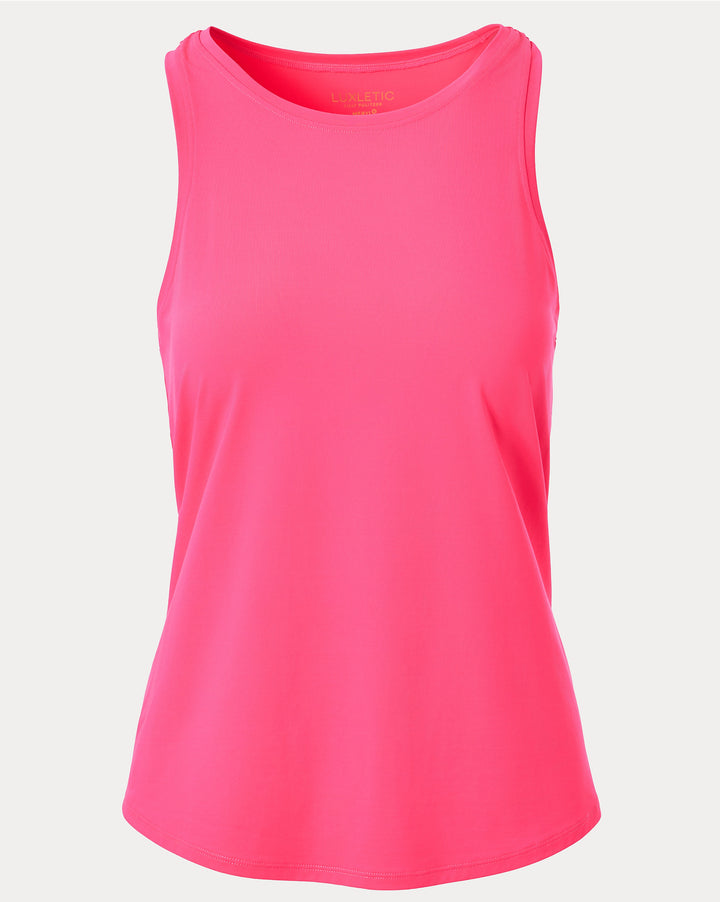 Westley Upf 50+ Active Tank - Lipstick Pink