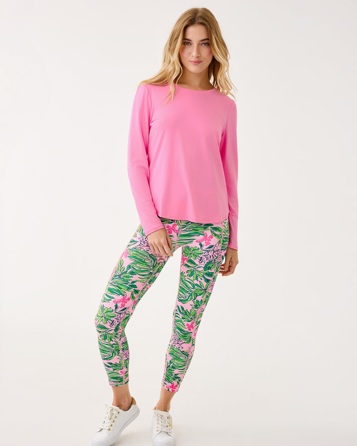 Westley UPF 50+ Long Sleeve Tee - Confetti Pink