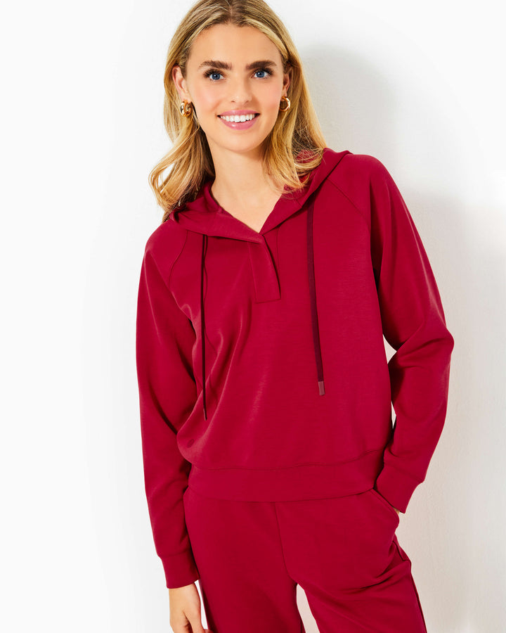 UPF 50+ Kendy Pullover - Malbec Red