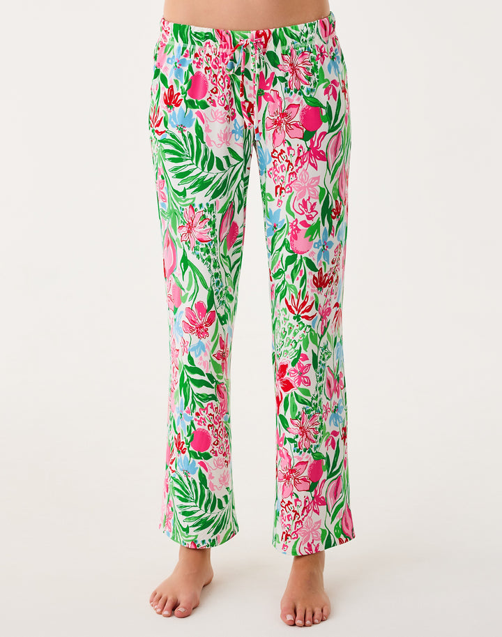 Pajama Knit Pant - Multi Glowing Gardens