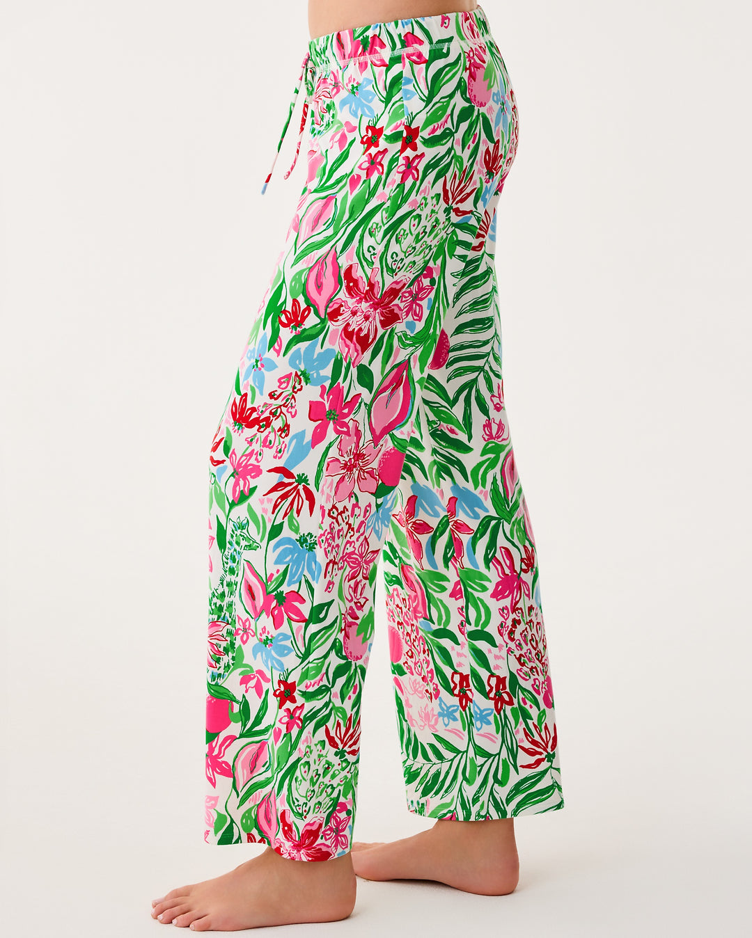 Pajama Knit Pant - Multi Glowing Gardens