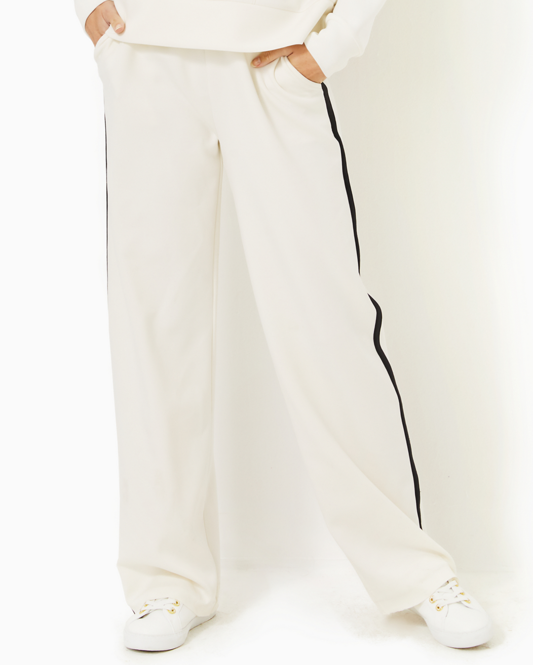 UPF 50+ Luxletic 30.5" Dylana Track Pant - Coconut