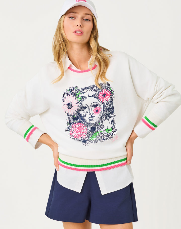 Ballad Long Sleeve Sweatshirt - Multi Follow The Sun