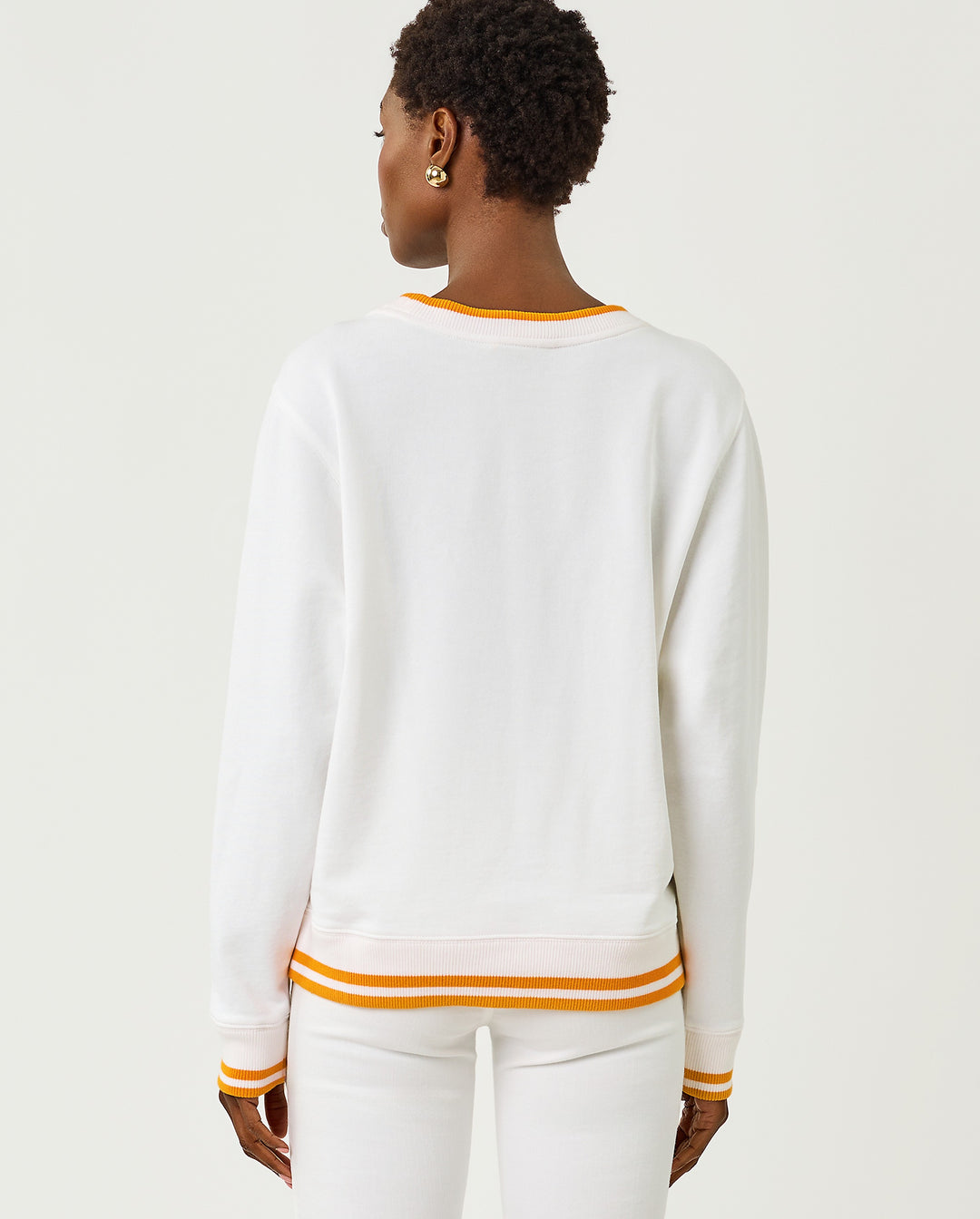 Ballad Long Sleeve Sweatshirt - Multi Fresh Squeezed Embroidery