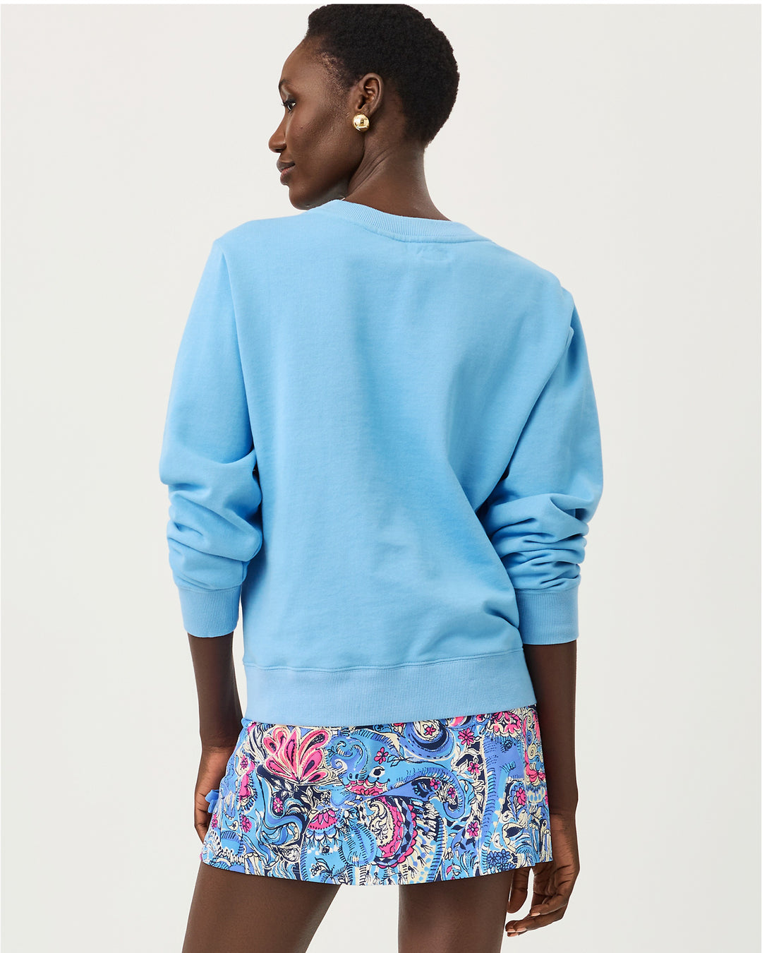 Ballad Long Sleeve Sweatshirt - Multi Paisley Parade