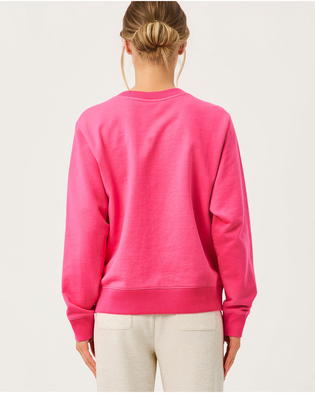 Ballad Long Sleeve Sweatshirt - Pink Aster Safari