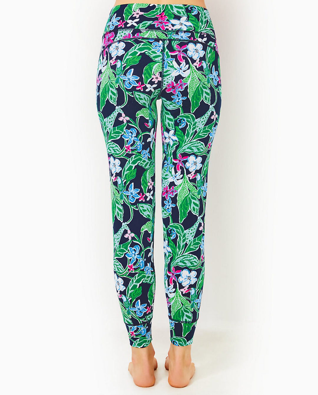 UPF 50+ Luxletic 28" Island Mid-Rise Jogger - Multi Untamed