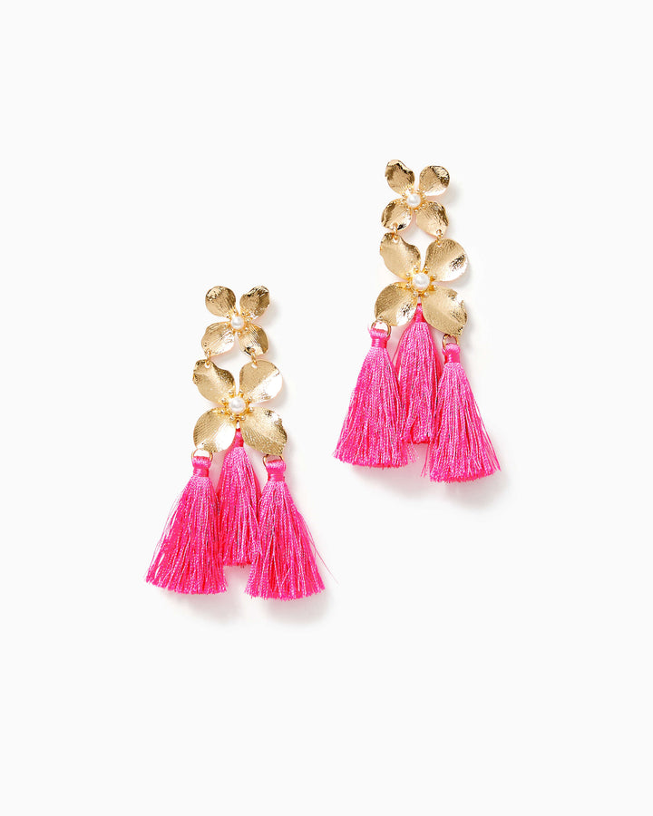 Via Flora Tassel Earrings