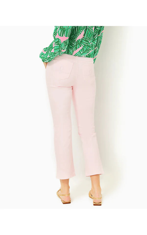 Annet High Rise Crop Flare Pant