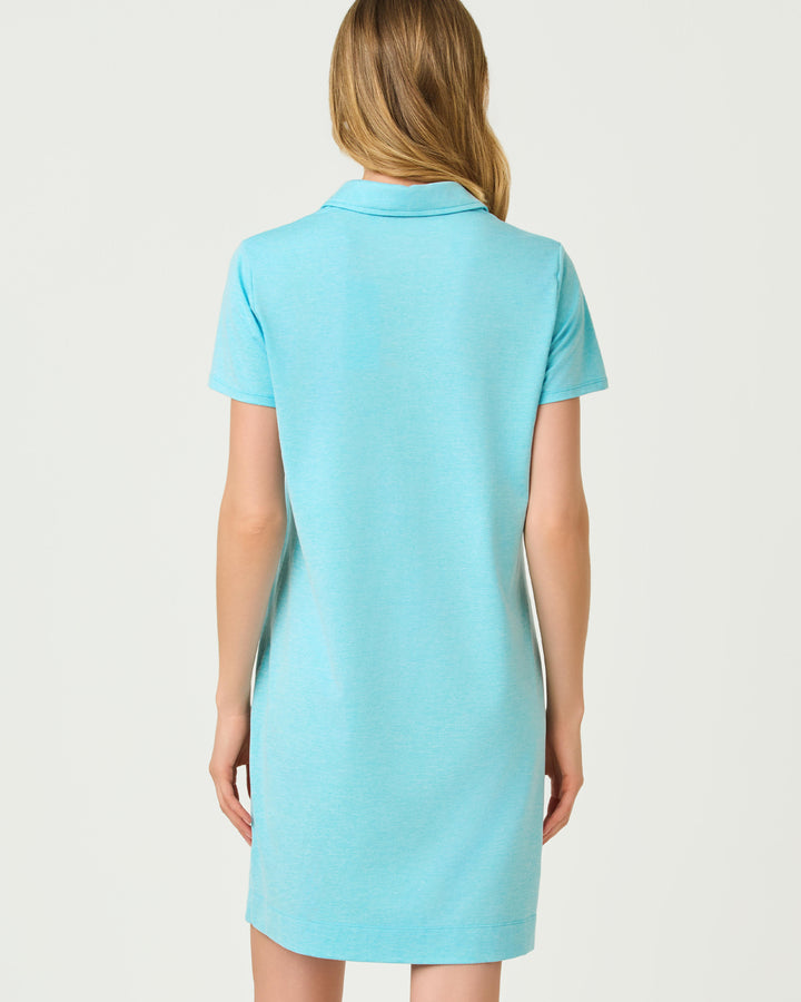 UPF 50+ Dune Dress - Heathered Capri