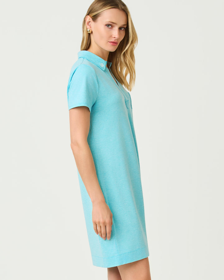 UPF 50+ Dune Dress - Heathered Capri