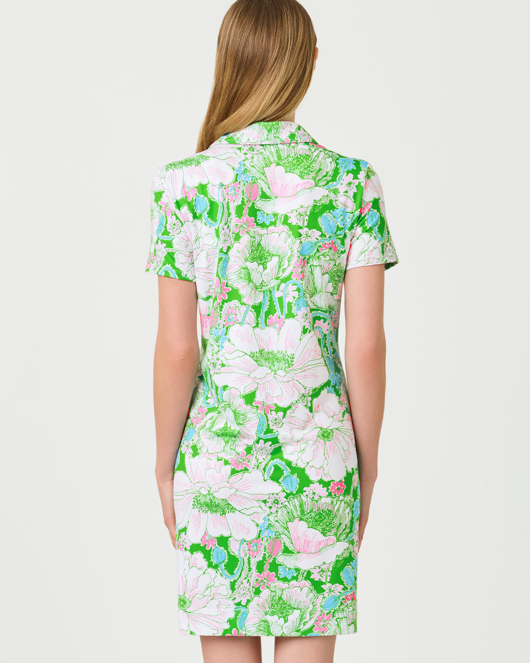 UPF 50+ Dune Dress - Putting Green Poppyland