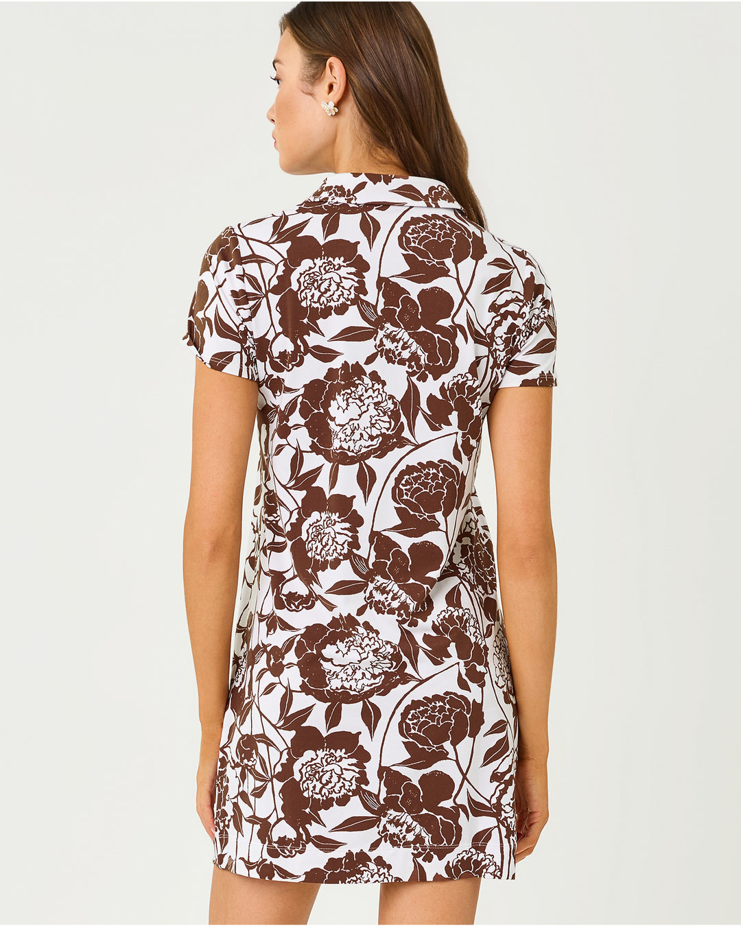 Dune Upf 50+ Short Sleeve Dress - Resort White Marni
