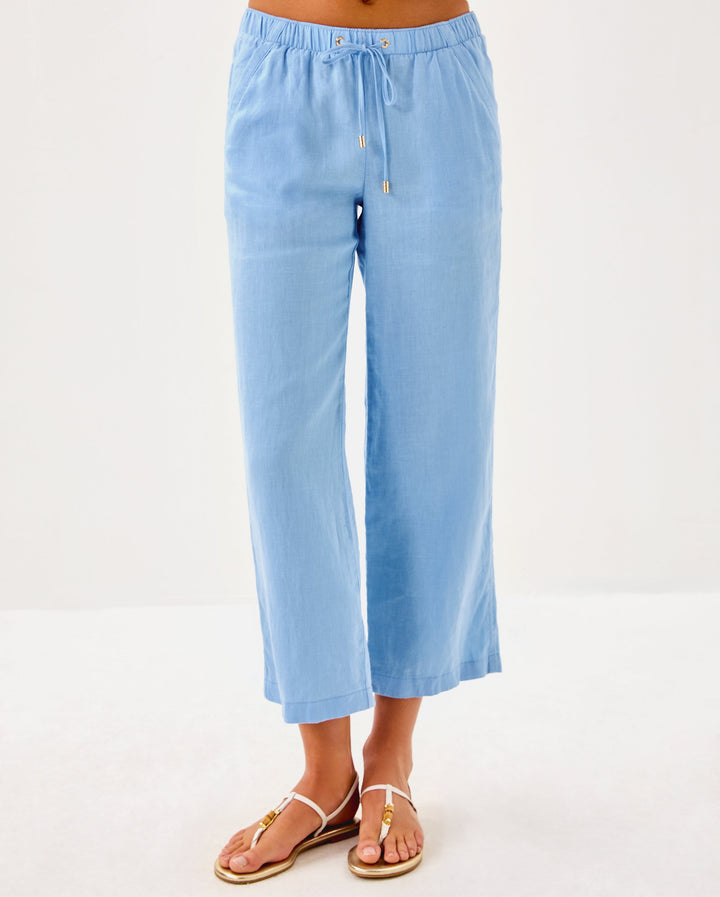 Brawley Linen Crop Pant