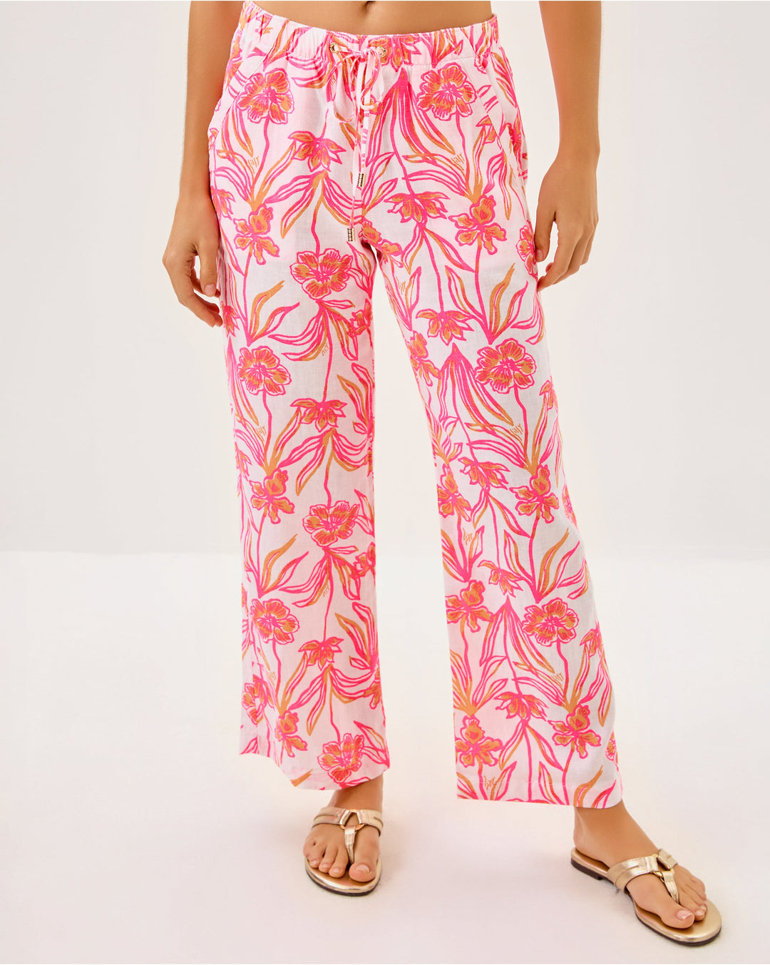 Brawley Linen Crop Pant