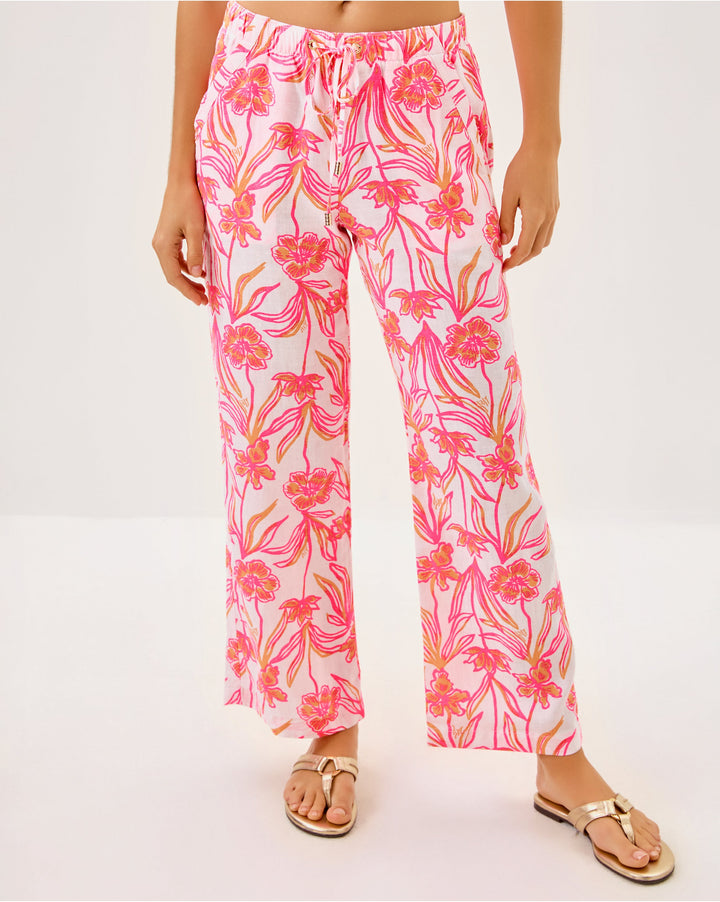 Brawley Linen Crop Pant